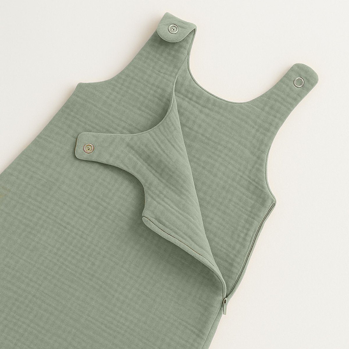 green | zomerslaapzak van biologisch katoen