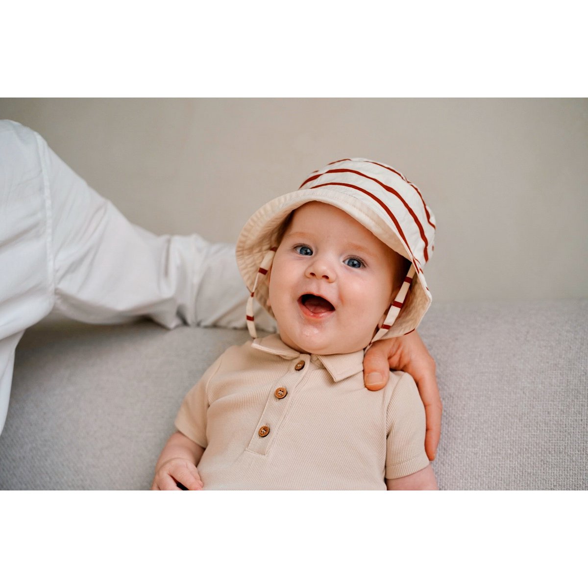 finch & fable | ribjersey romper van biologisch katoen - taro