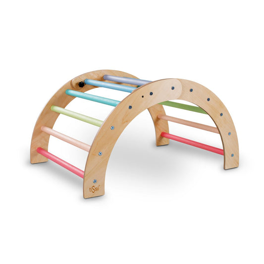 tissi® | klimboog van berkenhout - pastel