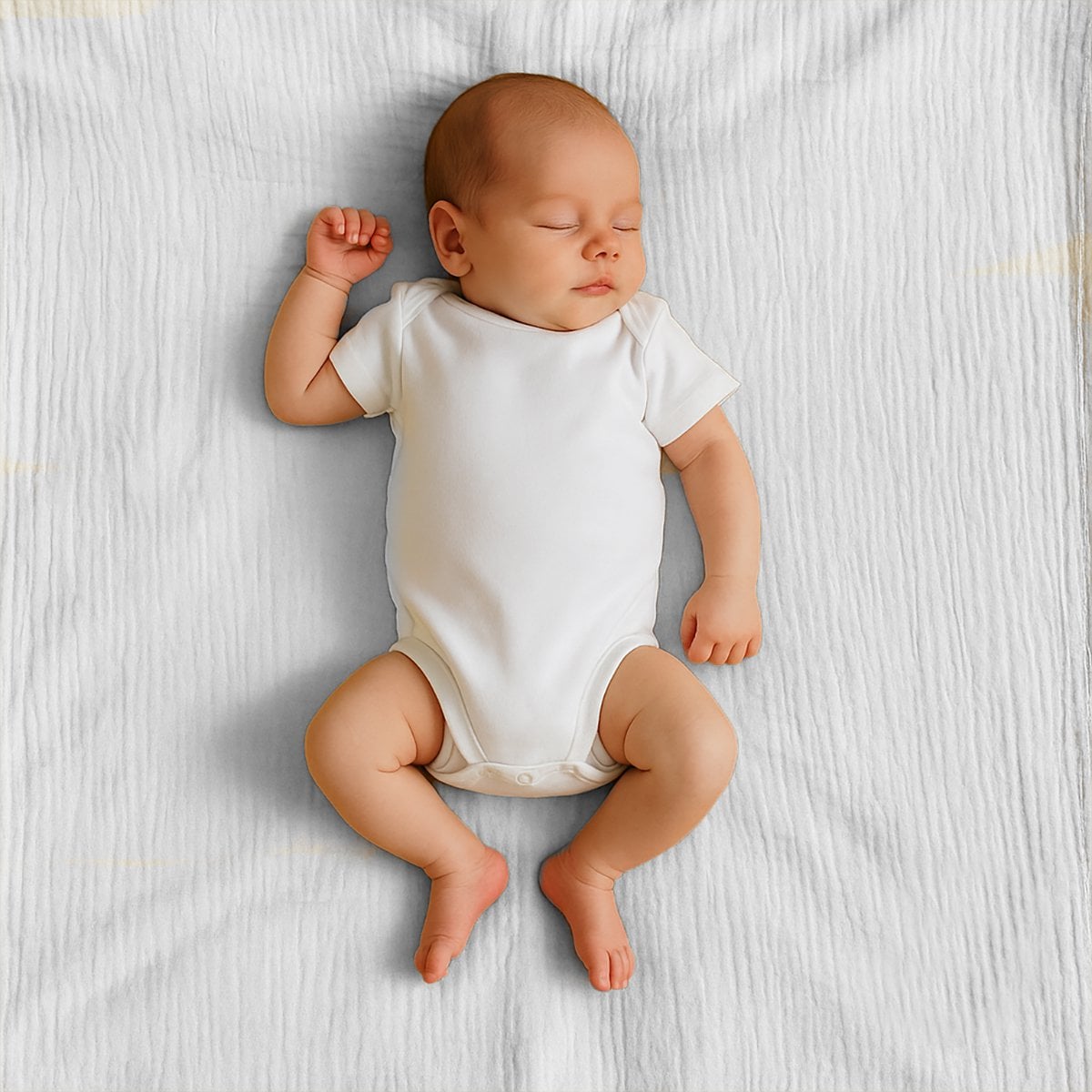 white | maxi hydrofiele doek van biologisch katoen