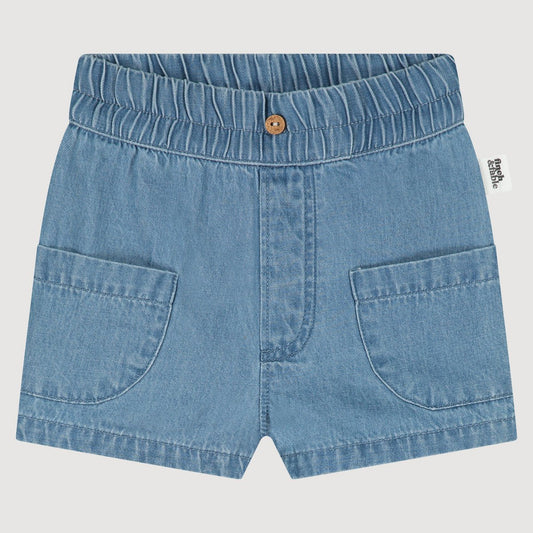 finch & fable | denim short van biologisch katoen