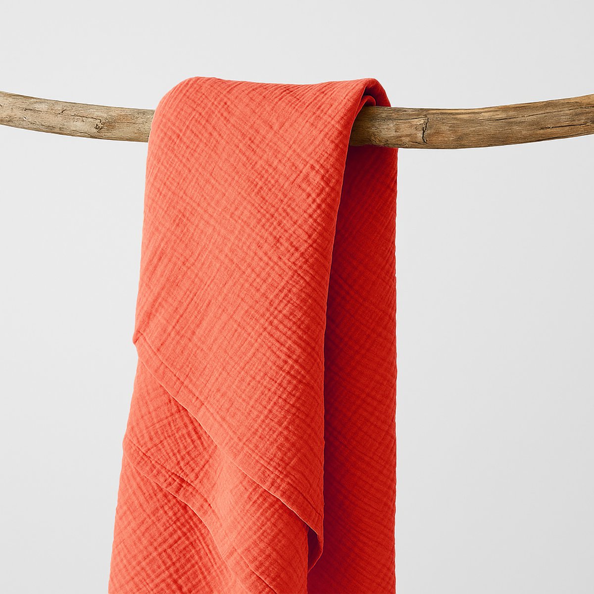 papate | maxi hydrofiele doek van biologisch katoen - strawberry