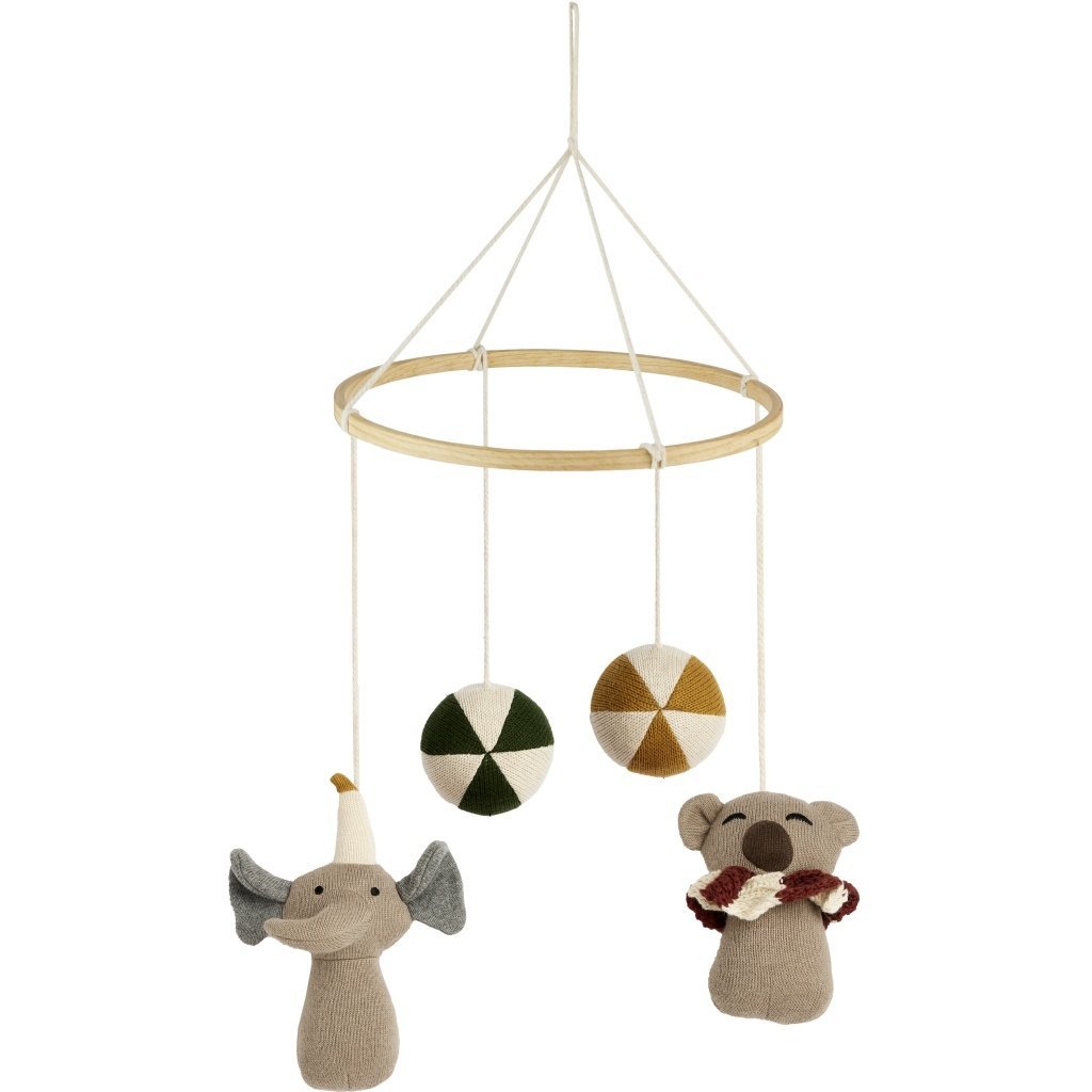 lulla | gebreide babymobiel
